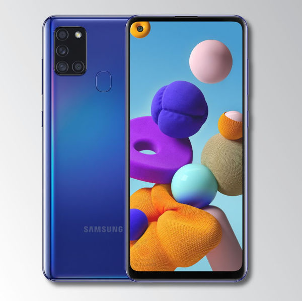 Samsung Galaxy A21s Blue Image 2
