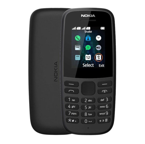 Nokia 105 4th Edition Black Image 1